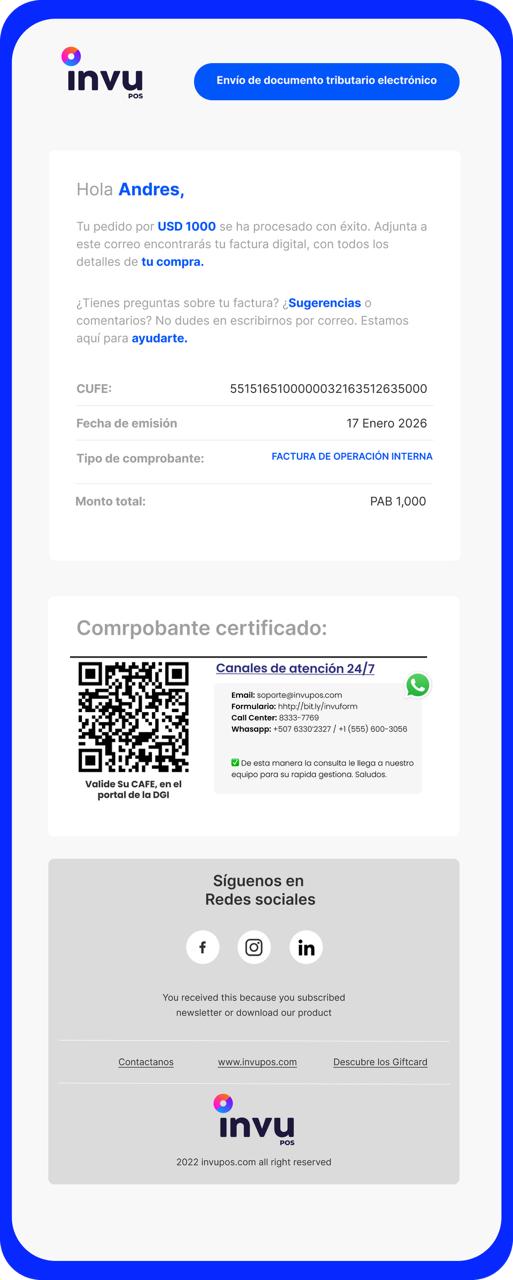 Efficient digital invoicing